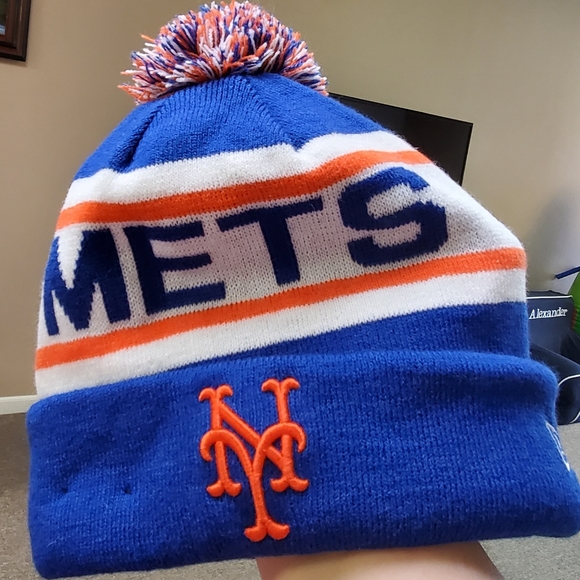Nwot Mlb Mets Winter Hat 